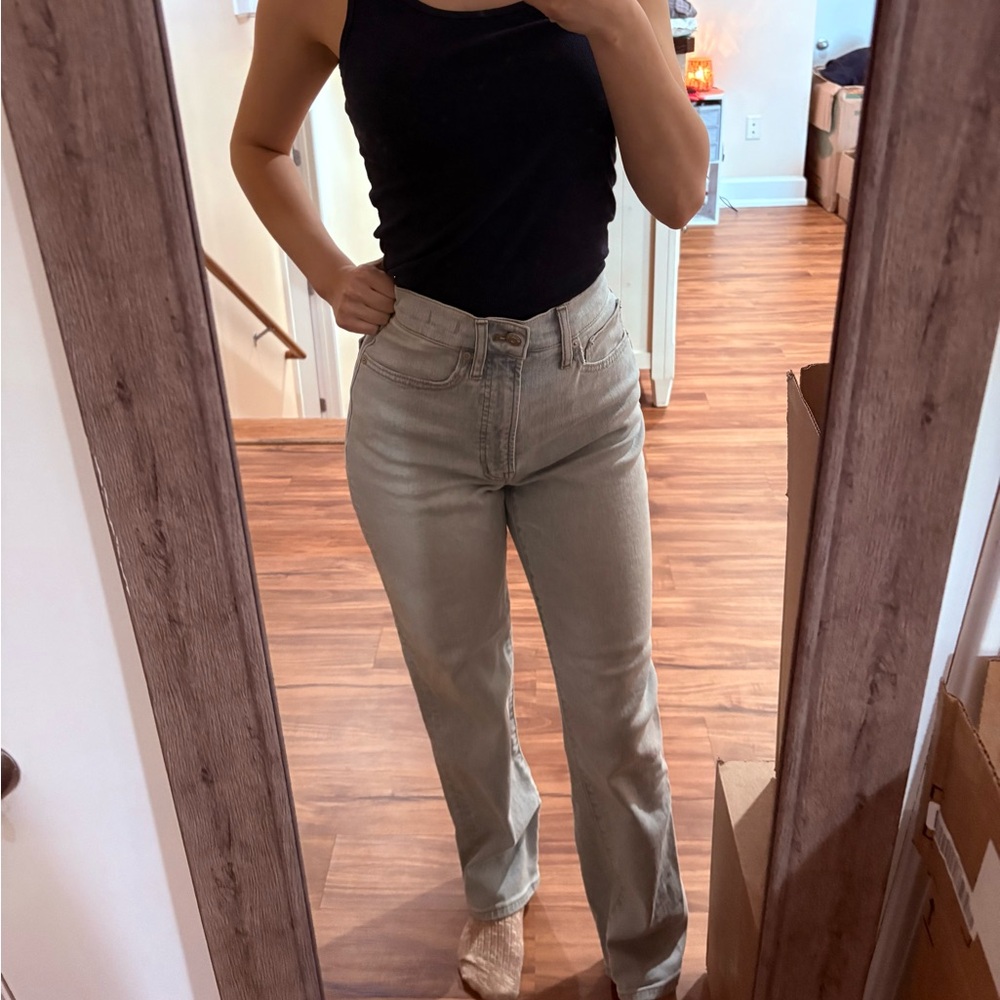 Madewell Jeans Madewell The Perfect Vintage Straight Jean In Fitzgerald Wash